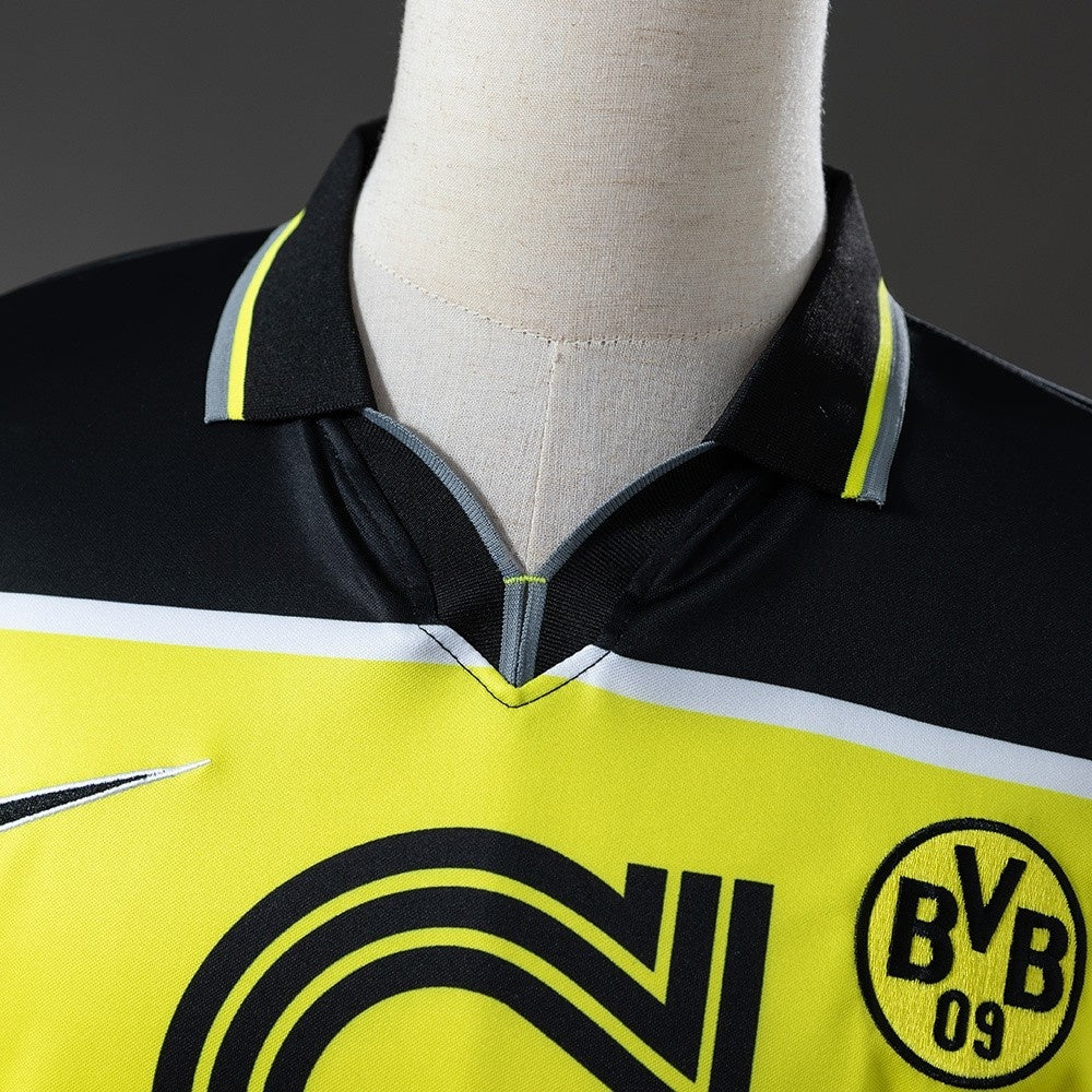 Dortmund Jersey 1996-97 Home Retro Football Kit product image 8