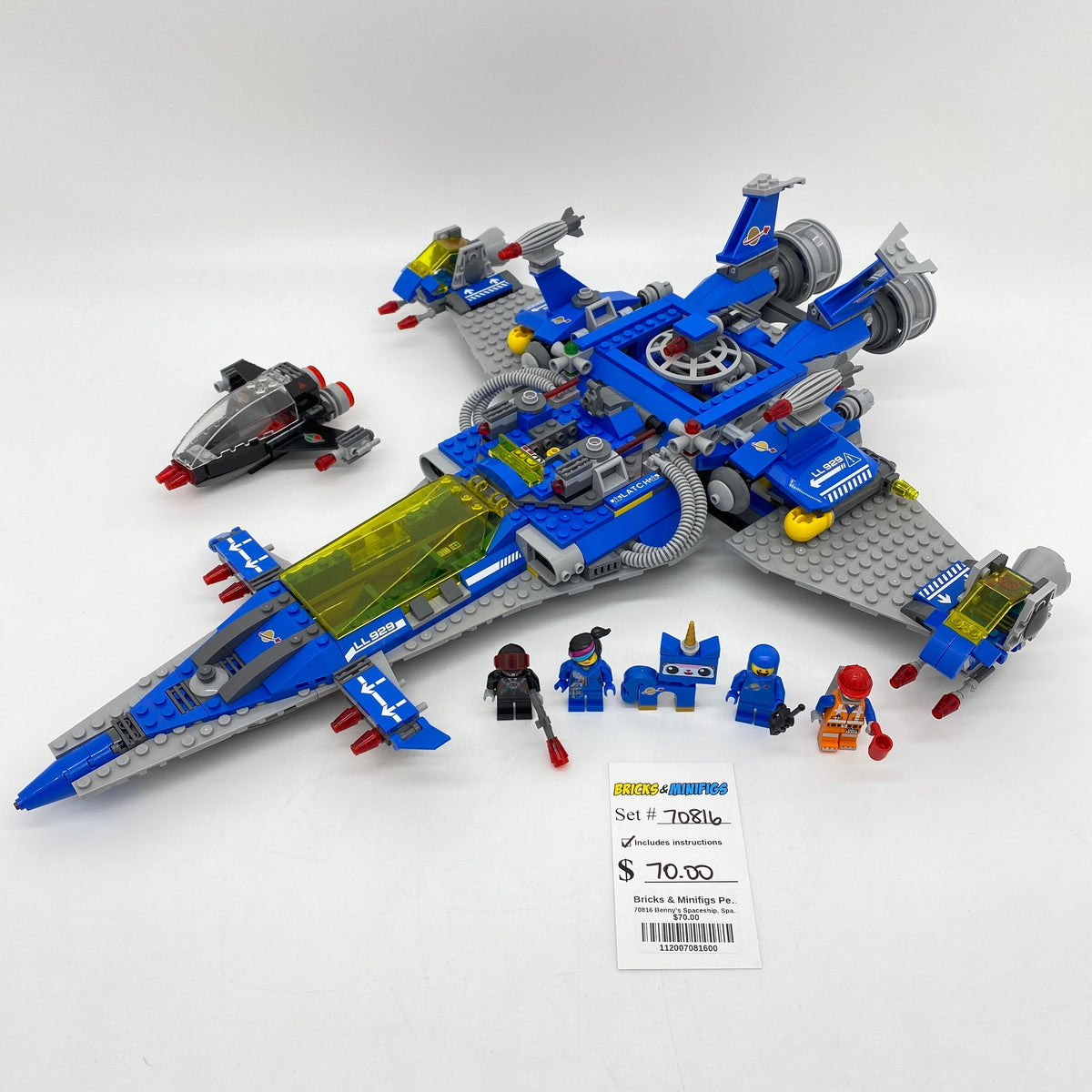 70816 Benny's Spaceship, Spaceship, SPACESHIP! (U) product image 1, provided for visual reference and product detail review