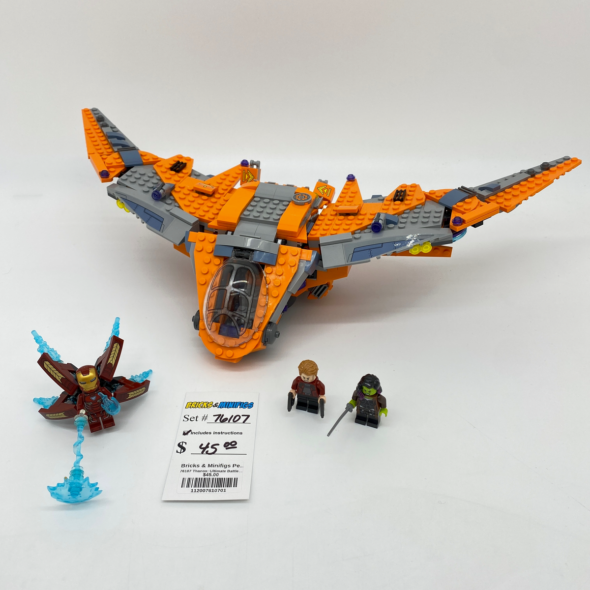 76107 Thanos: Ultimate Battle (U1) product image 1, provided for visual reference and product detail review