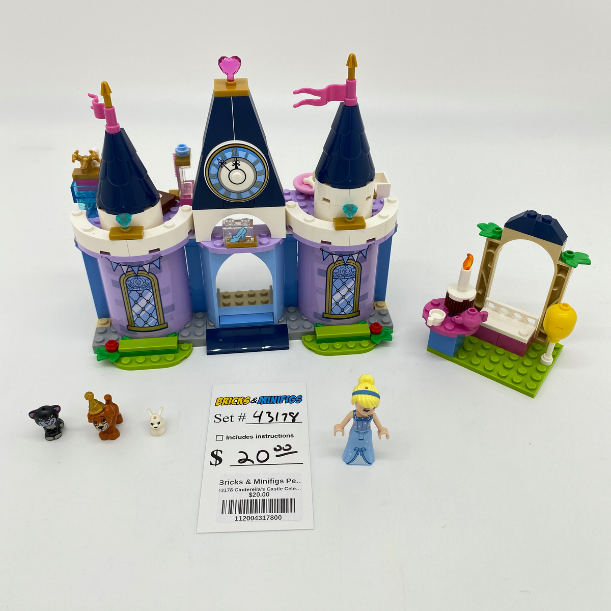 43178 Cinderella's Castle Celebration (U) product image 1, provided for visual reference and product detail review