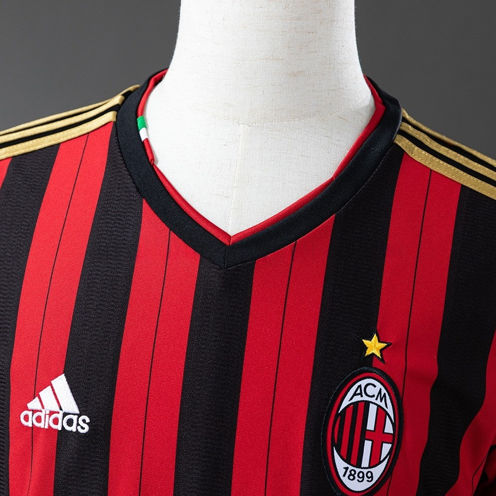 AC Milan Jersey 2013-14 Home Retro Football Kit product image 7