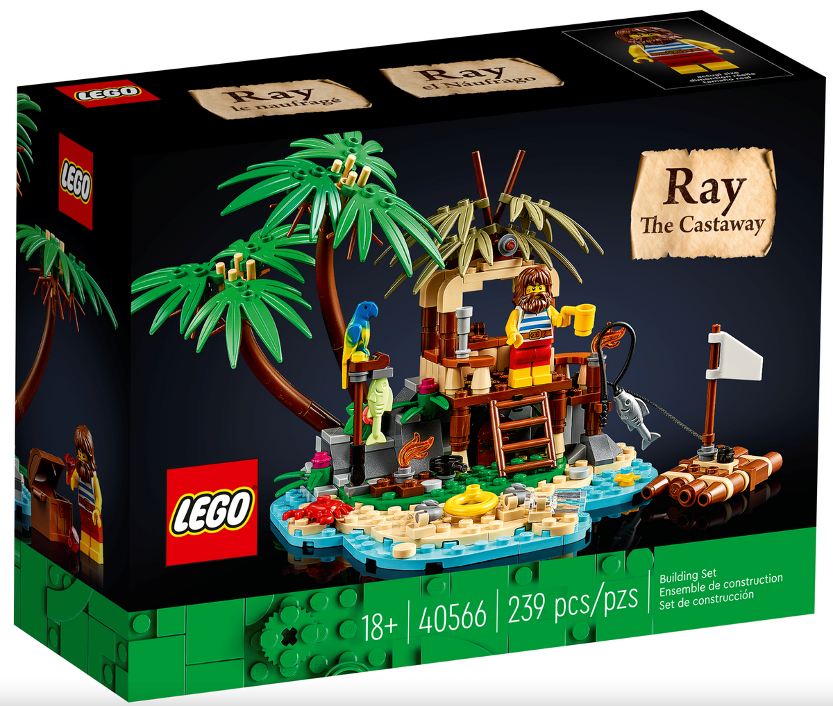 40566 Ray the Castaway product image 1, provided for visual reference and product detail review