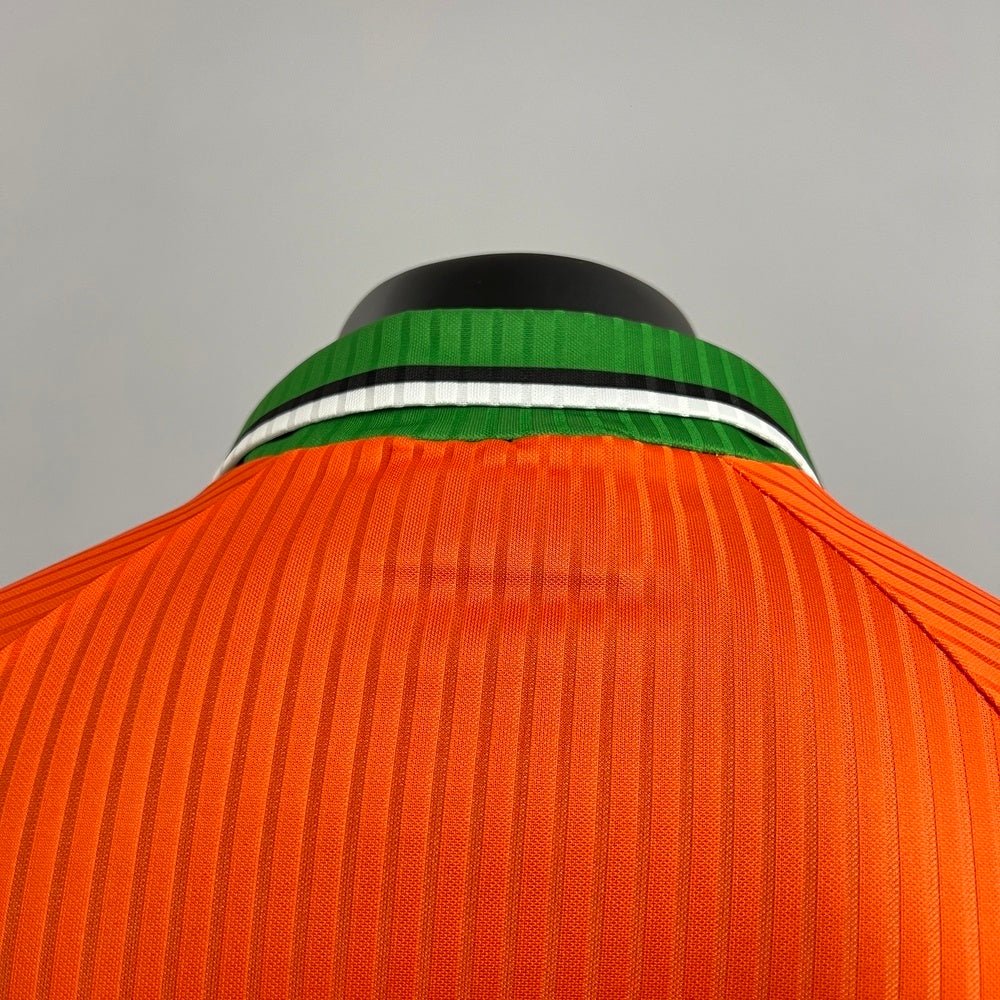 Retro Ireland Jersey 1997 Orange Football Kit Soccer product image 9