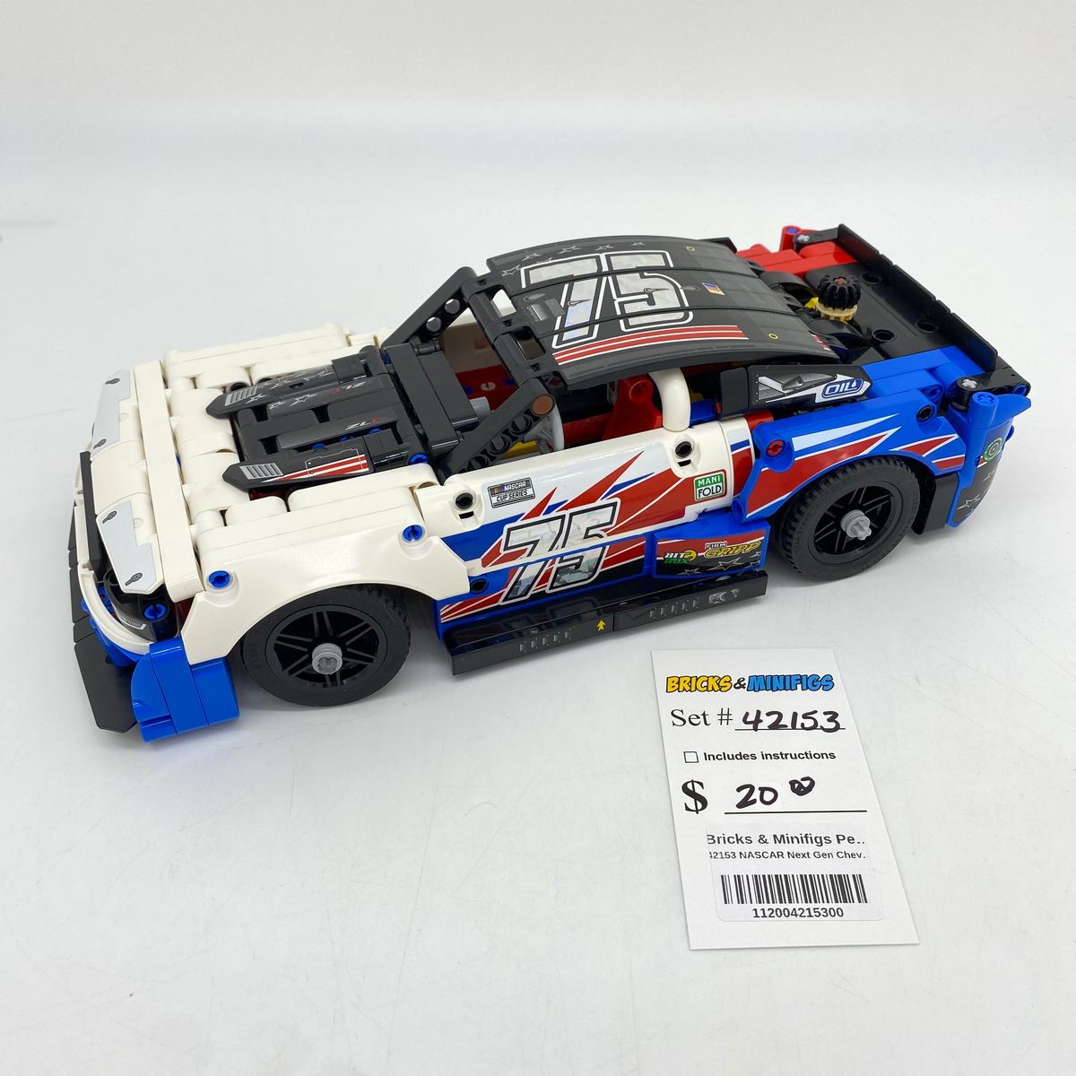 42153 NASCAR Next Gen Chevrolet Camaro ZL1 (U) product image 1, provided for visual reference and product detail review