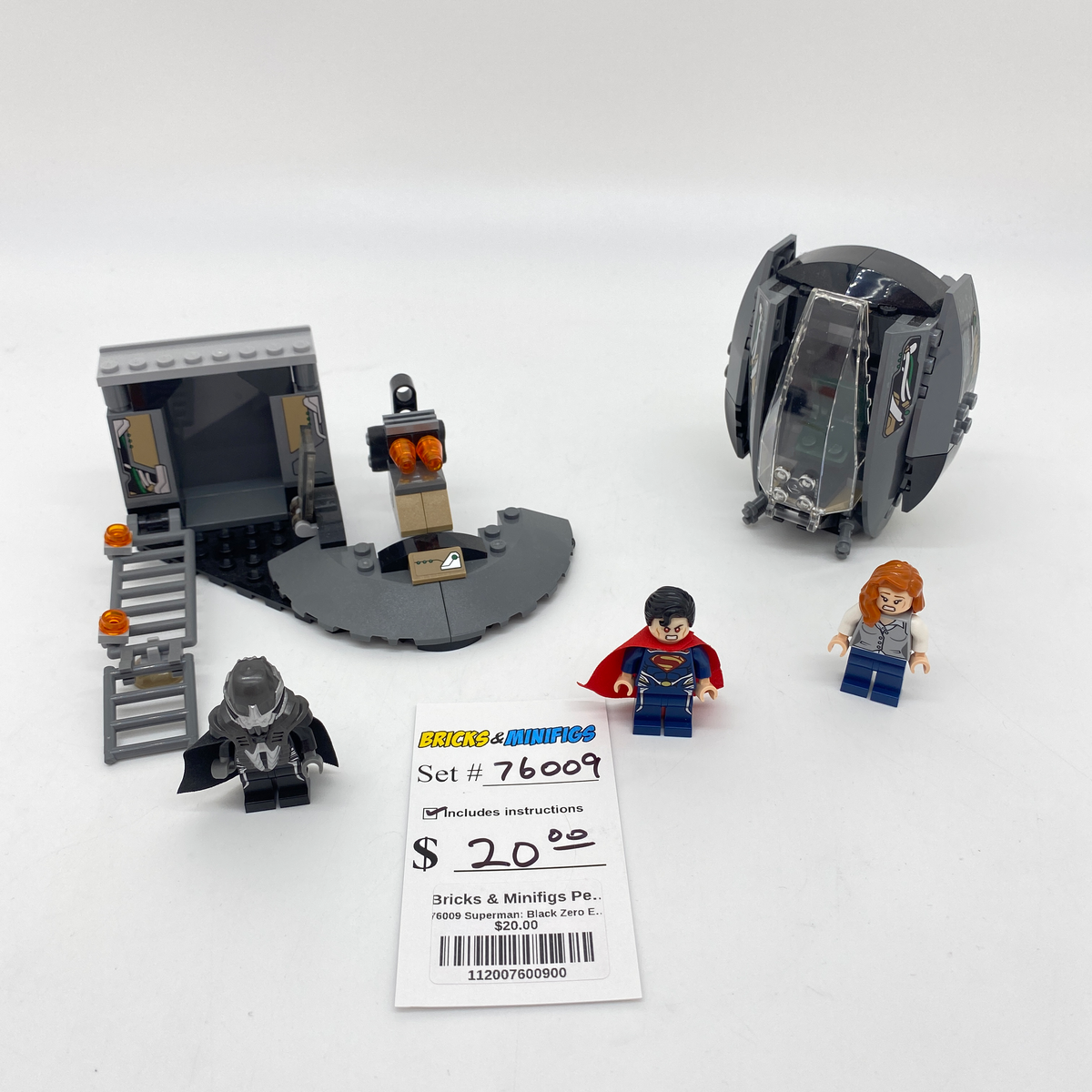 76009 Superman: Black Zero Escape (U) product image 1, provided for visual reference and product detail review