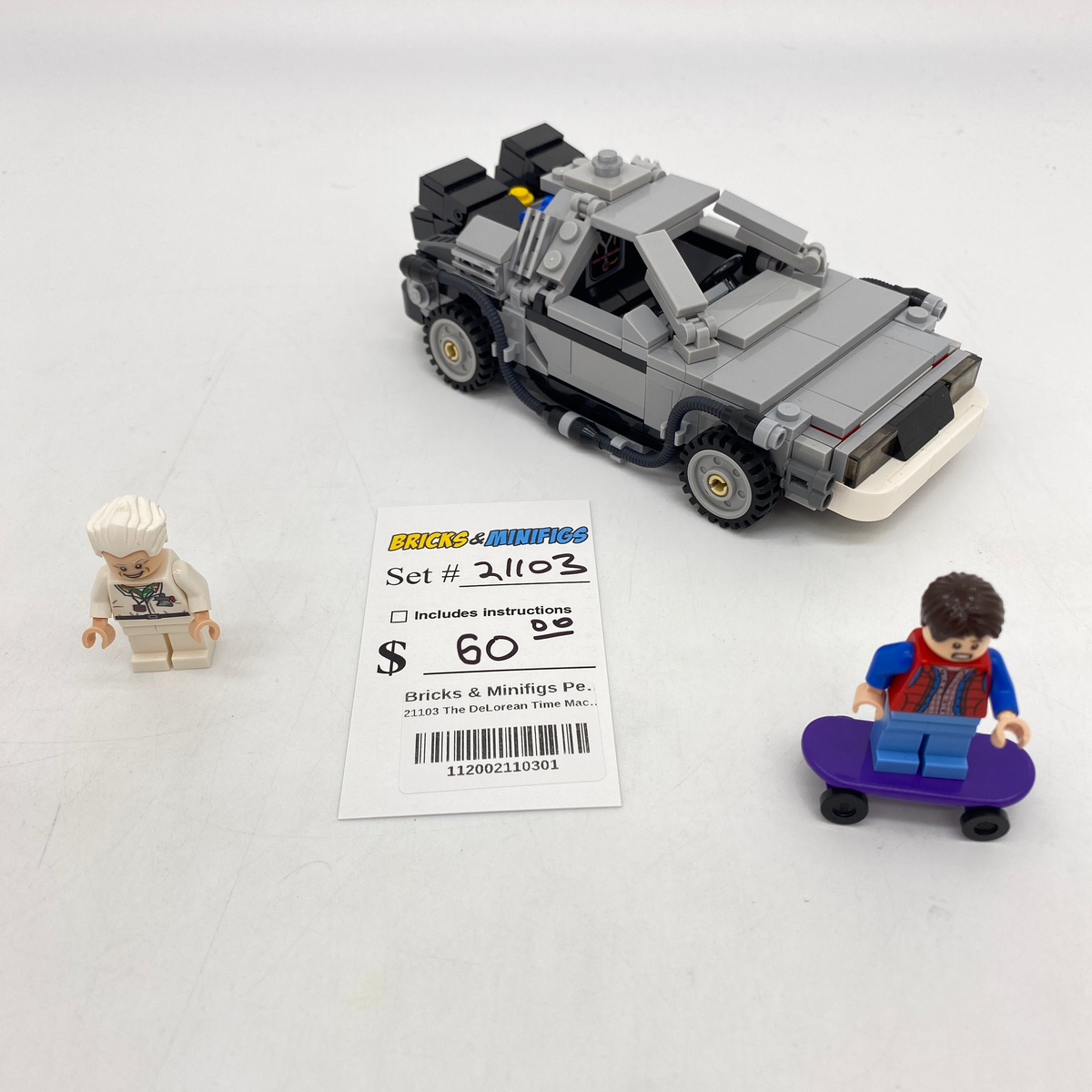 21103 The DeLorean Time Machine (U1) product image 1, provided for visual reference and product detail review