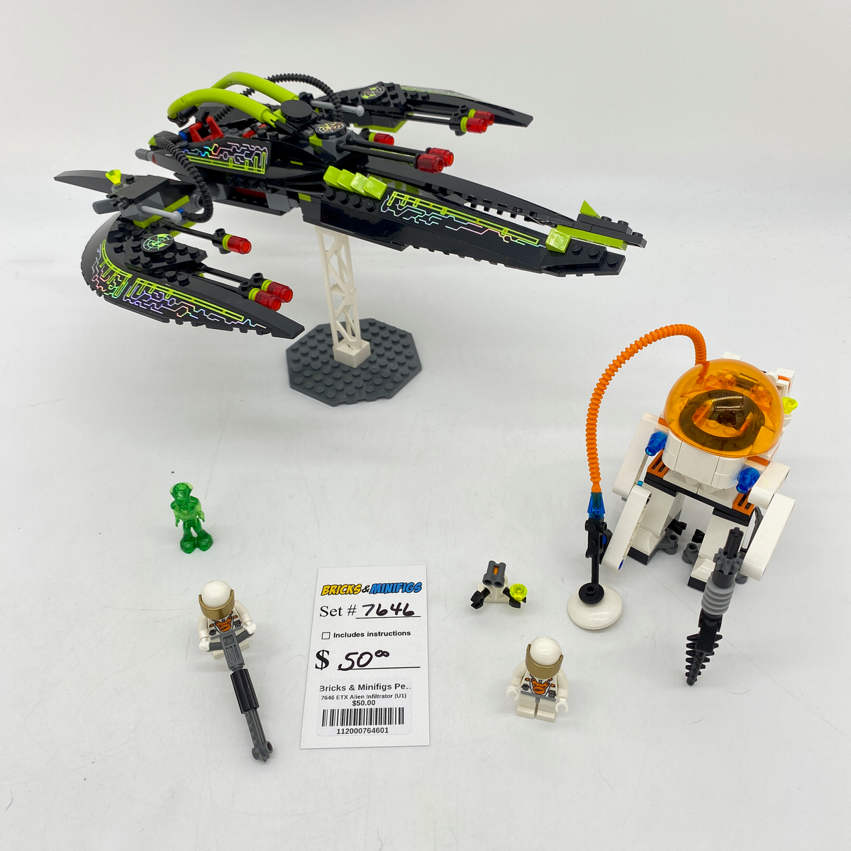 7646 ETX Alien Infiltrator (U1) product image 1, provided for visual reference and product detail review
