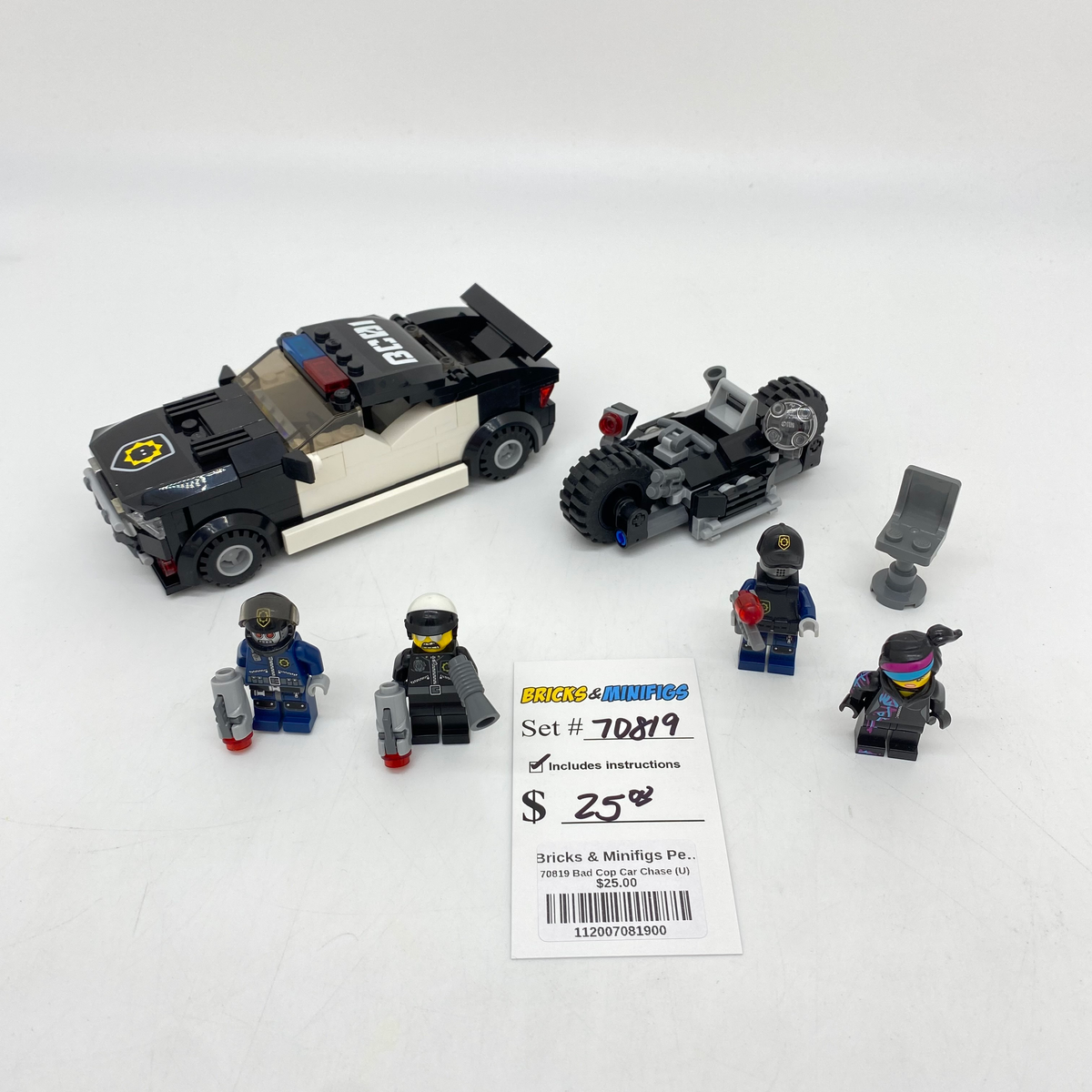 70819 Bad Cop Car Chase (U) product image 1, provided for visual reference and product detail review