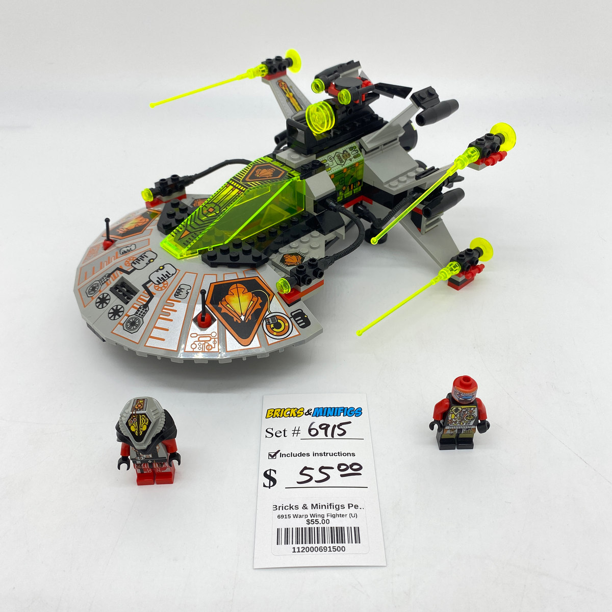6915 Warp Wing Fighter (U) product image 1, provided for visual reference and product detail review