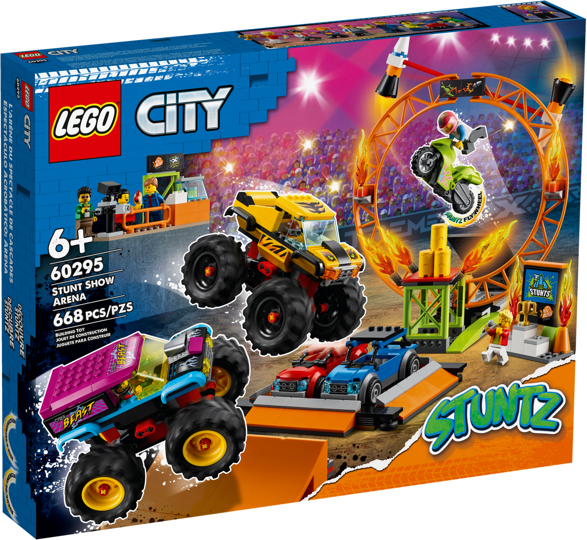60295 Stunt Show Arena product image 2, provided for visual reference and product detail review