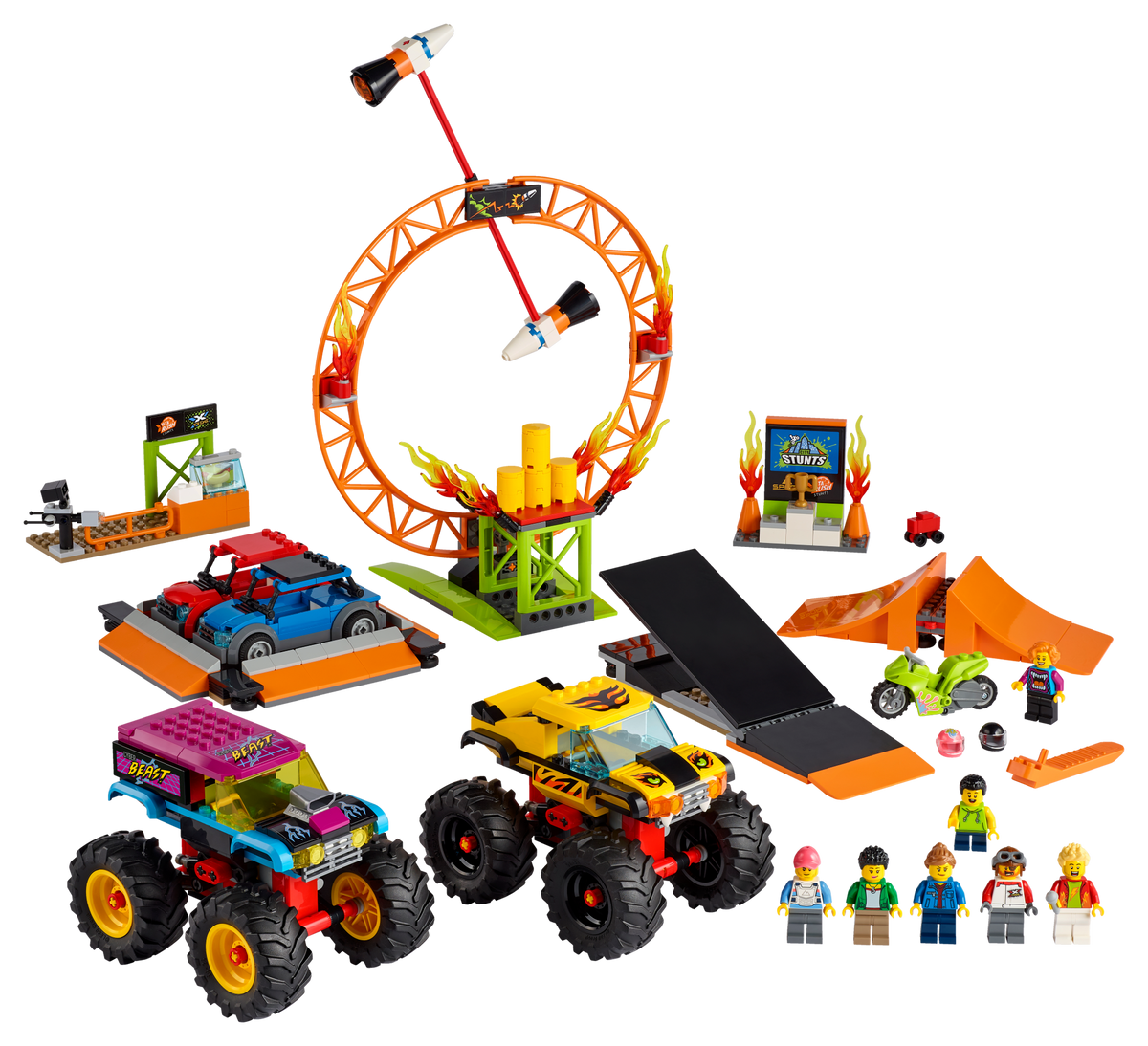 60295 Stunt Show Arena product image 3, provided for visual reference and product detail review