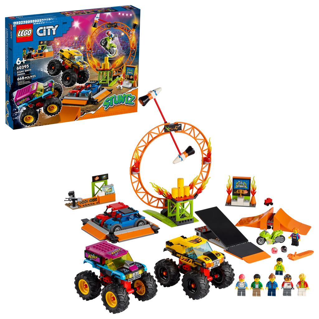 60295 Stunt Show Arena product image 1, provided for visual reference and product detail review