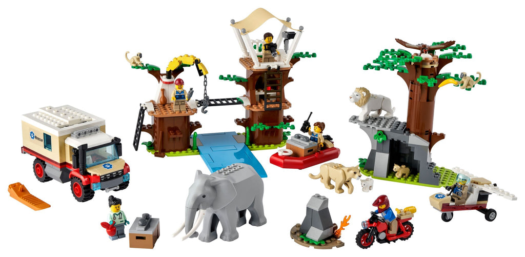 60307 Wildlife Rescue Camp product image 2, provided for visual reference and product detail review