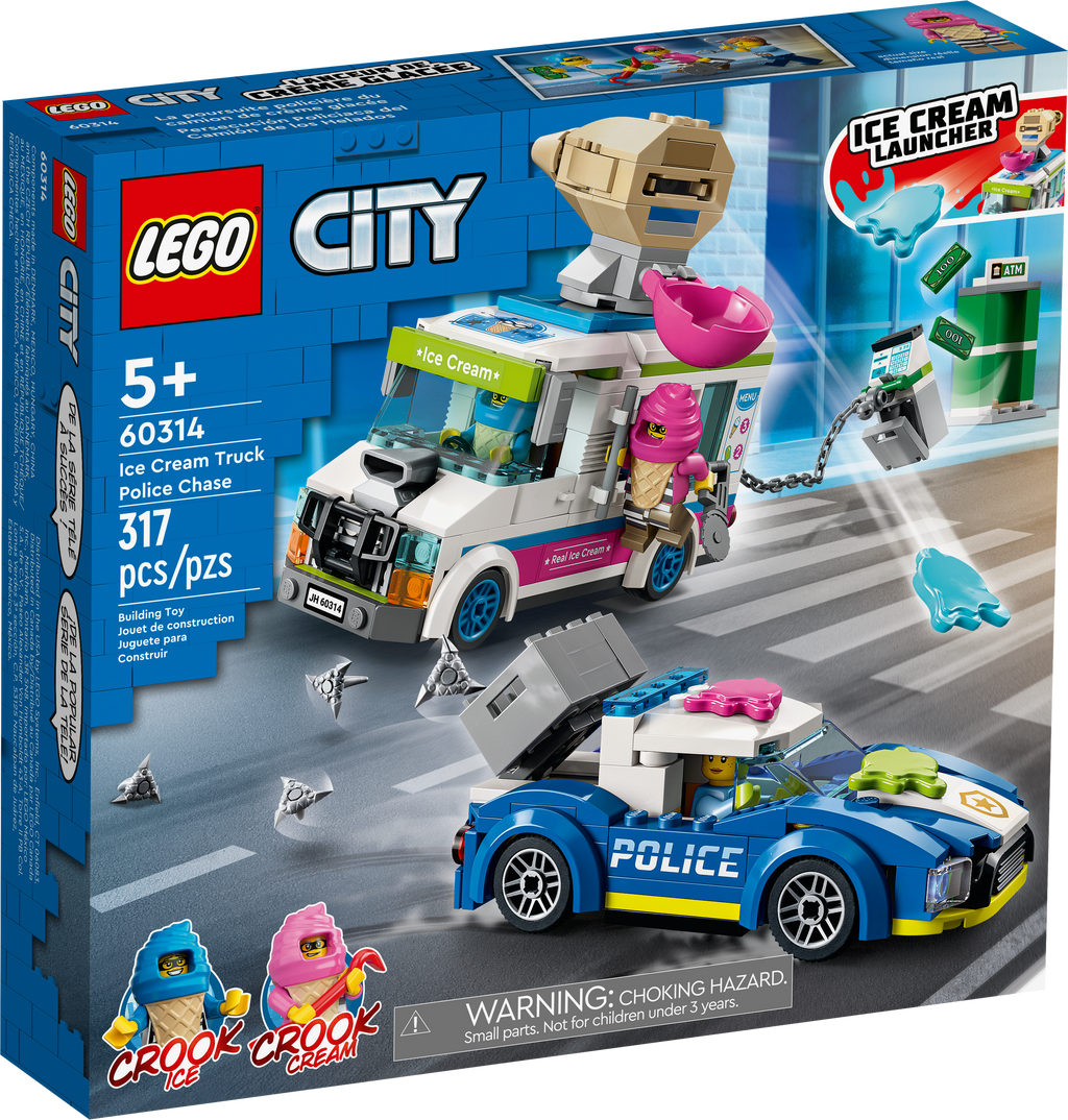 60314 Ice Cream Truck Police Chase product image 2, provided for visual reference and product detail review
