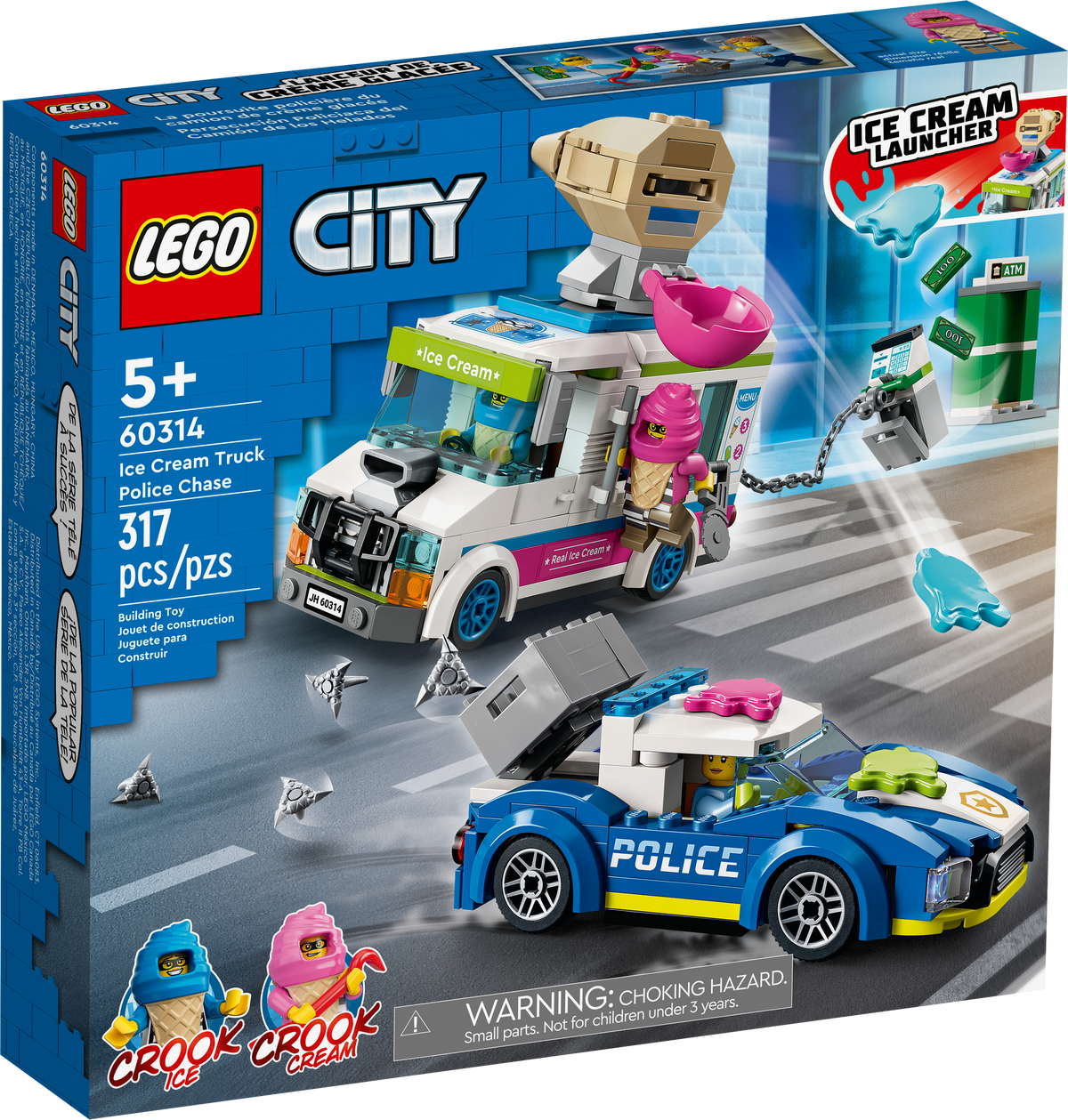 60314 Ice Cream Truck Police Chase product image 2, provided for visual reference and product detail review