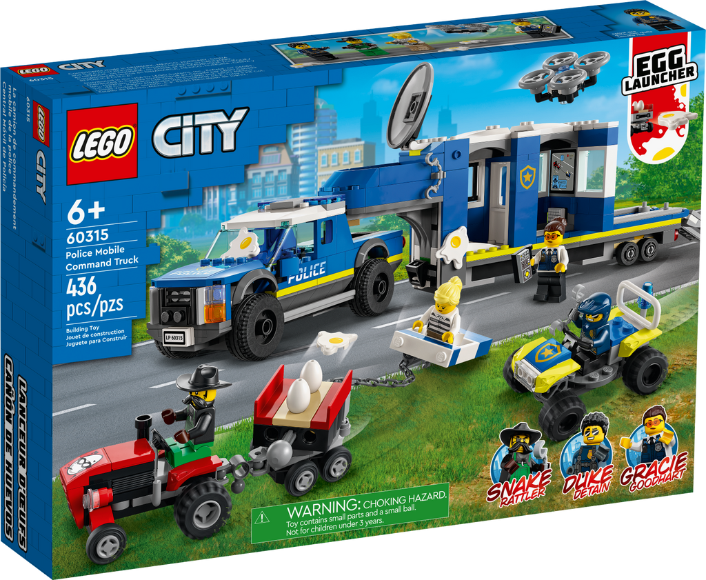 60315 Police Mobile Command Truck product image 2, provided for visual reference and product detail review