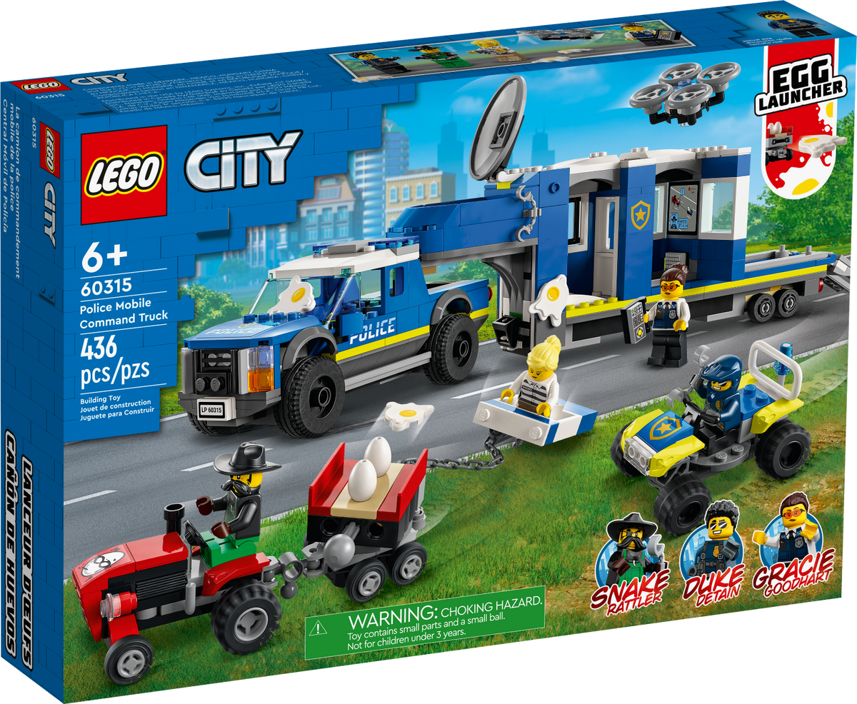 60315 Police Mobile Command Truck product image 2, provided for visual reference and product detail review
