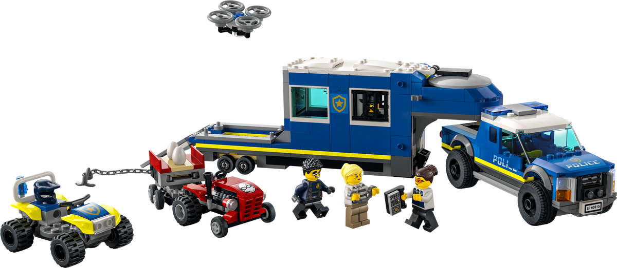 60315 Police Mobile Command Truck product image 3, provided for visual reference and product detail review