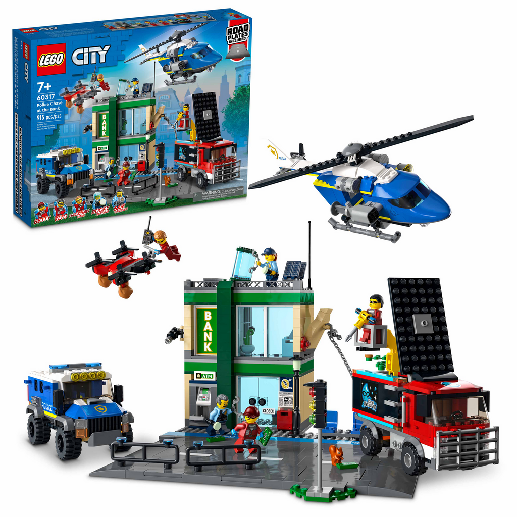 60317 Police Chase at the Bank product image 1, provided for visual reference and product detail review