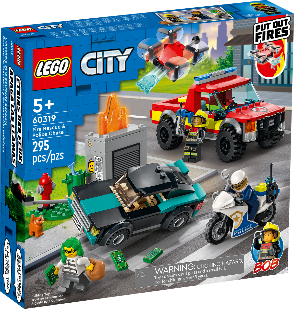 60319 Fire Rescue & Police Chase product image 2, provided for visual reference and product detail review
