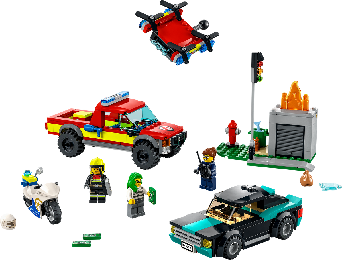 60319 Fire Rescue & Police Chase product image 3, provided for visual reference and product detail review