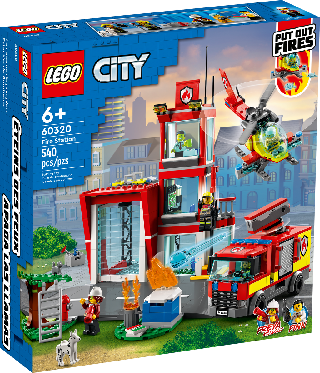 60320 Fire Station product image 2, provided for visual reference and product detail review