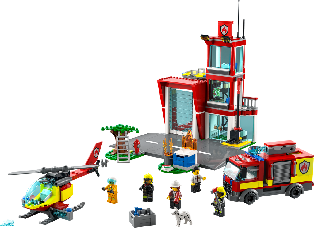 60320 Fire Station product image 3, provided for visual reference and product detail review