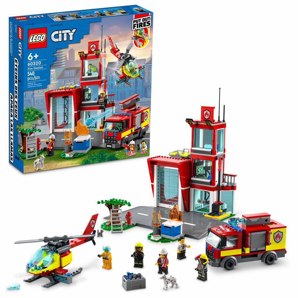 60320 Fire Station product image 1, provided for visual reference and product detail review