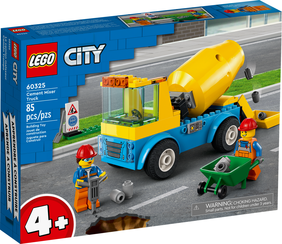 60325 Cement Mixer Truck product image 2, provided for visual reference and product detail review
