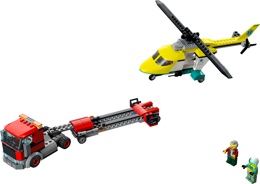 60343 Rescue Helicopter Transport product image 3, provided for visual reference and product detail review