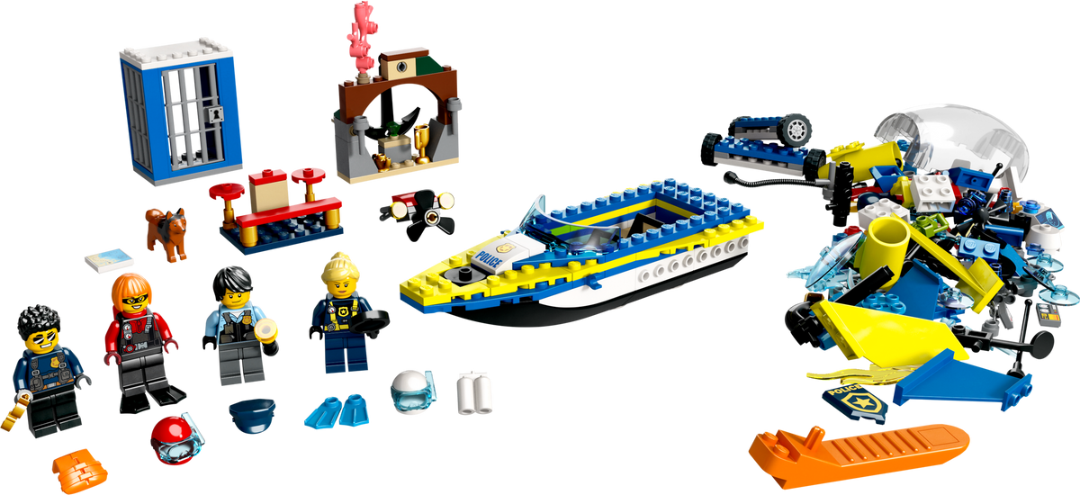 60355 Water Police Detective Missions product image 3, provided for visual reference and product detail review