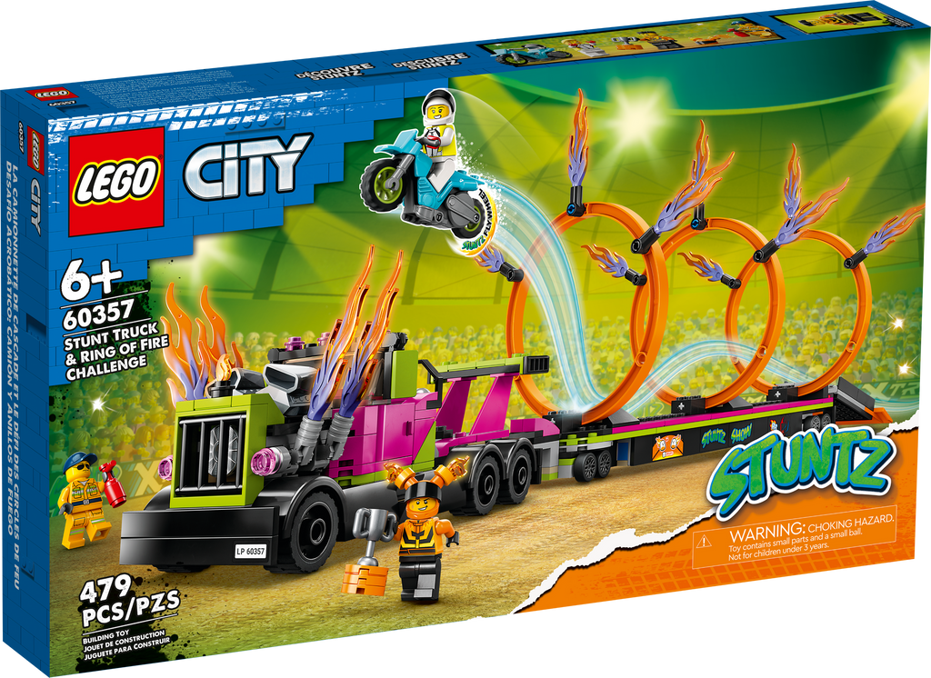 60357 Stunt Truck & Ring of Fire Challenge product image 2, provided for visual reference and product detail review