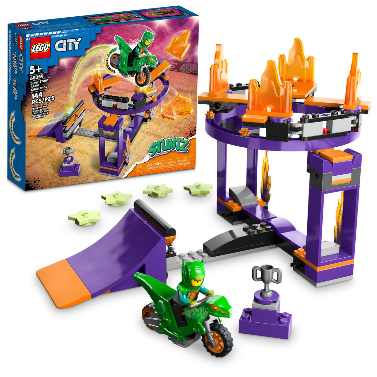 60359 Dunk Stunt Ramp Challenge product image 1, provided for visual reference and product detail review