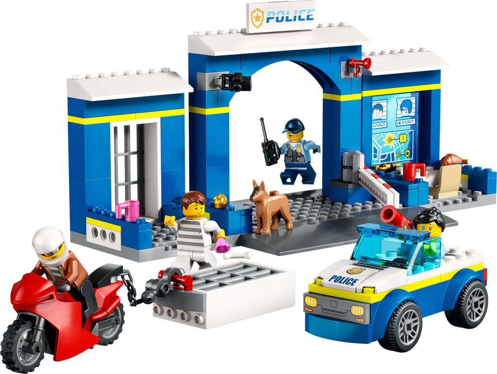 60370 Police Station Chase product image 3, provided for visual reference and product detail review