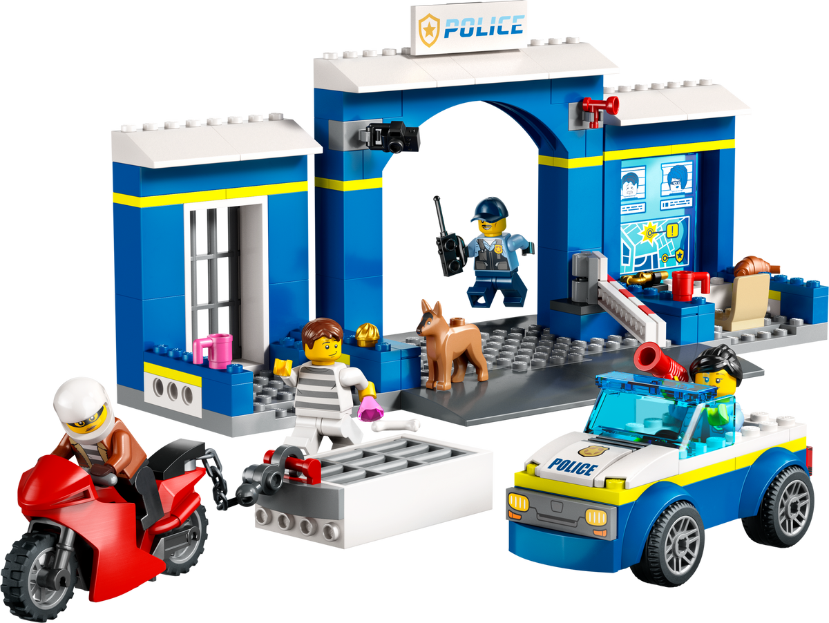 60370 Police Station Chase product image 3, provided for visual reference and product detail review