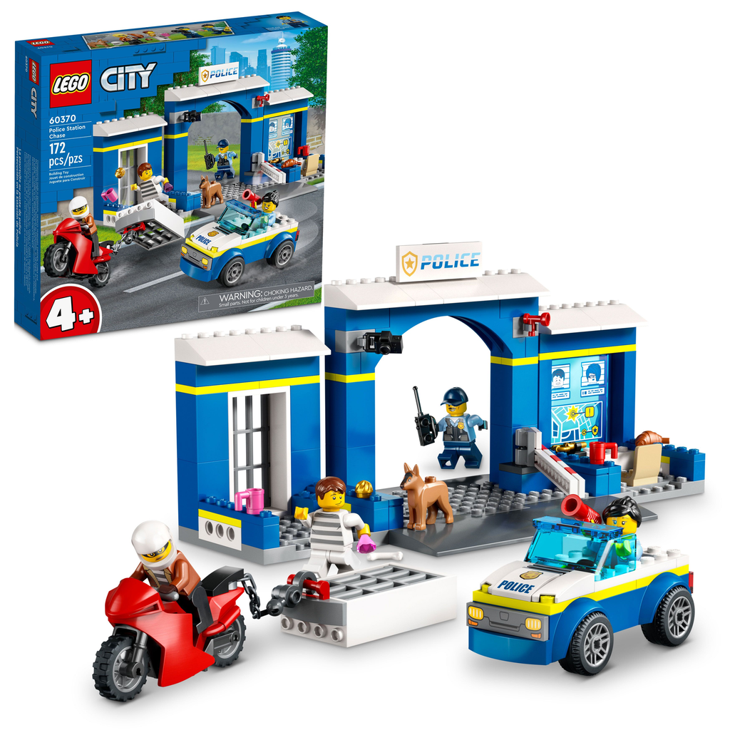 60370 Police Station Chase product image 1, provided for visual reference and product detail review