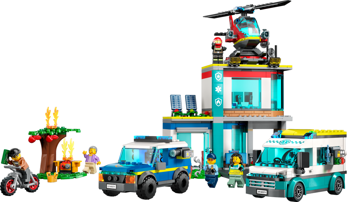 60371 Emergency Vehicles HQ product image 3, provided for visual reference and product detail review