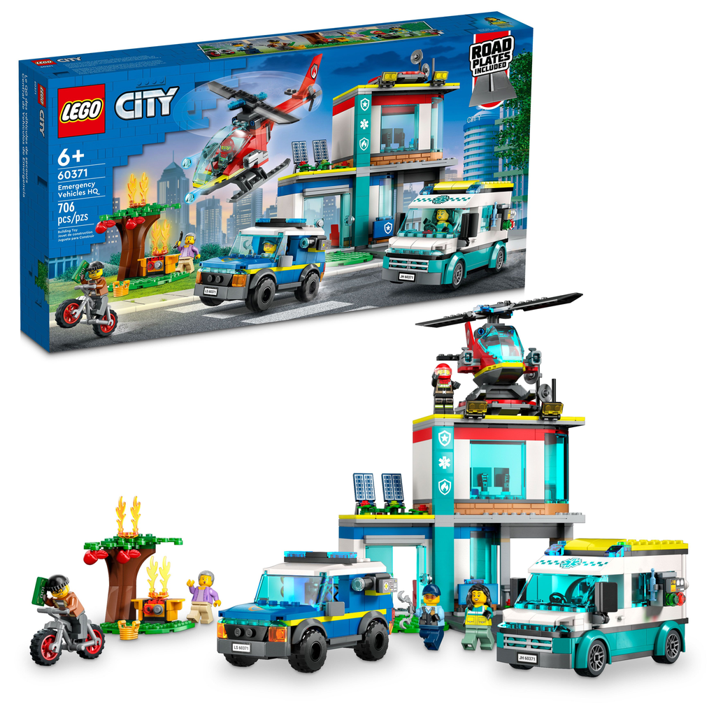 60371 Emergency Vehicles HQ product image 1, provided for visual reference and product detail review