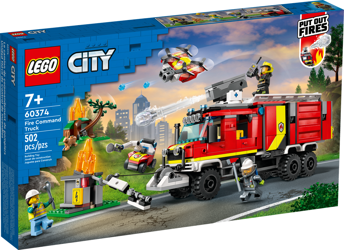 60374 Fire Command Truck product image 2, provided for visual reference and product detail review