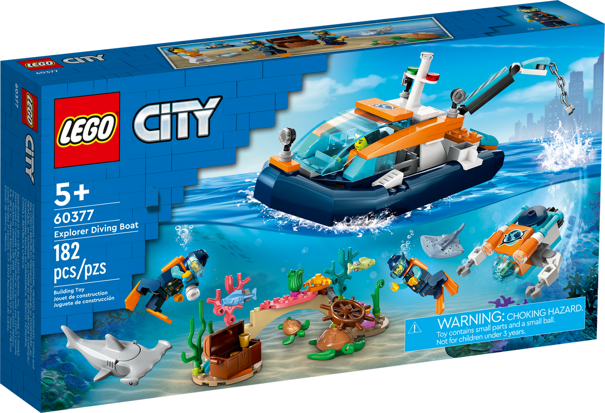 60377 Explorer Diving Boat* product image 2, provided for visual reference and product detail review