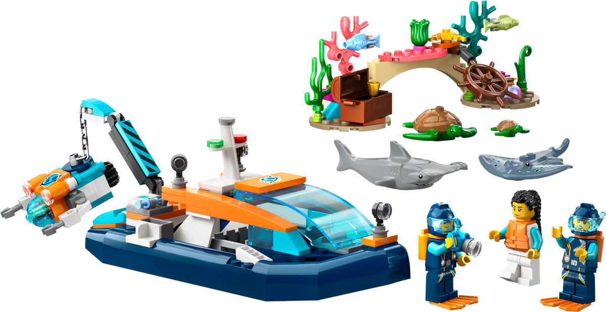 60377 Explorer Diving Boat* product image 3, provided for visual reference and product detail review
