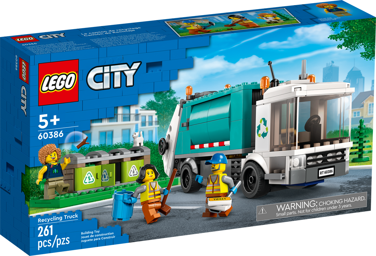 60386 Recycling Truck product image 2, provided for visual reference and product detail review