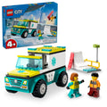 60403 Emergency Ambulance and Snowboarder product image 1, provided for visual reference and product detail review