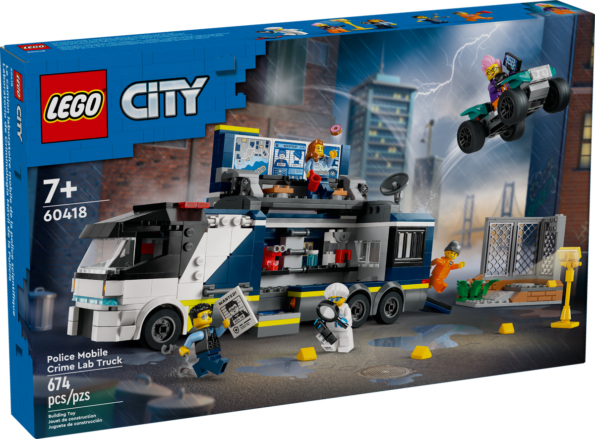 60418 Police Mobile Crime Lab Truck* product image 1, provided for visual reference and product detail review