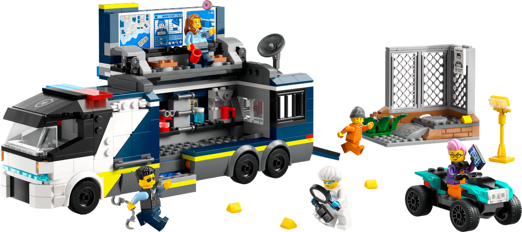 60418 Police Mobile Crime Lab Truck* product image 3, provided for visual reference and product detail review