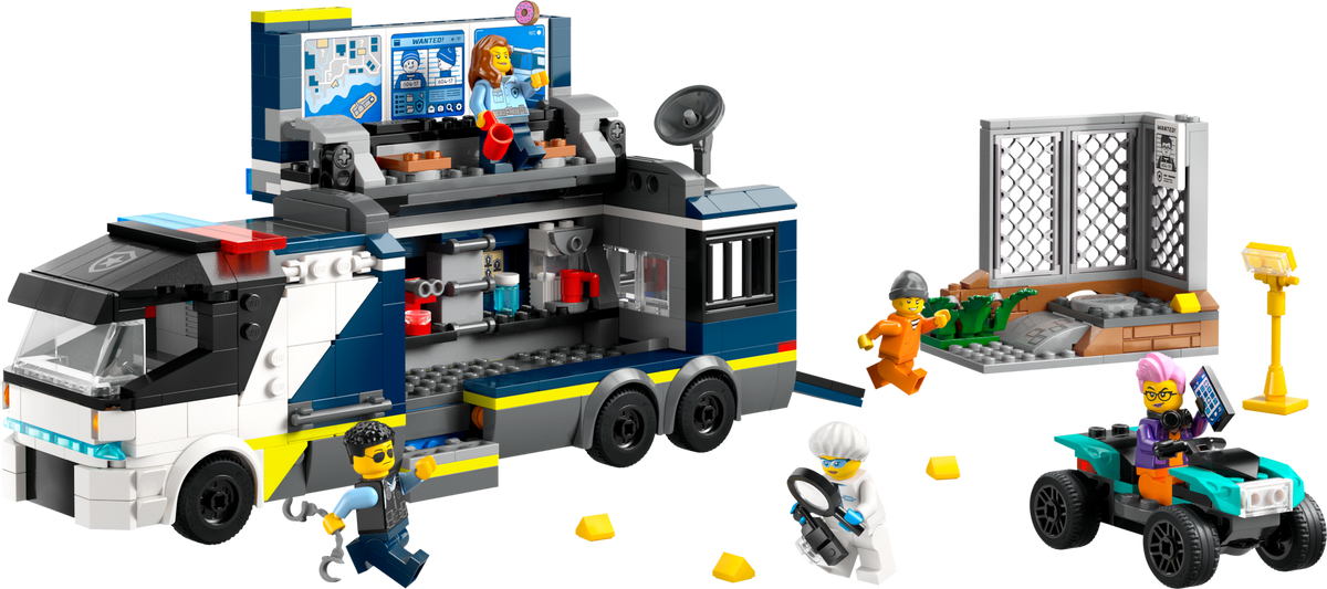 60418 Police Mobile Crime Lab Truck* product image 3, provided for visual reference and product detail review