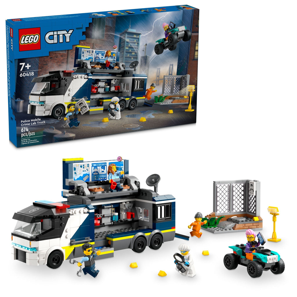 60418 Police Mobile Crime Lab Truck* product image 2, provided for visual reference and product detail review