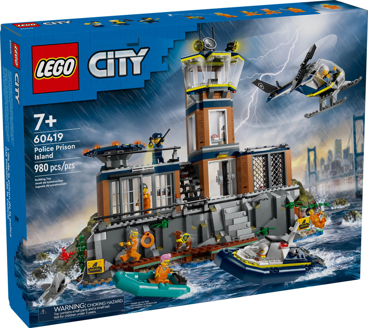 60419 Police Prison Island product image 2, provided for visual reference and product detail review
