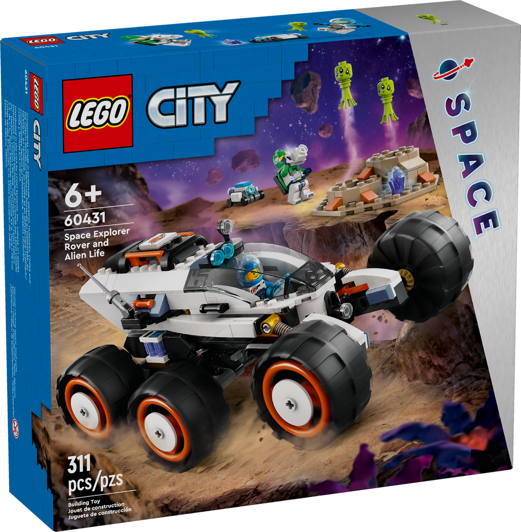 60431 Space Explorer Rover and Alien Life product image 2, provided for visual reference and product detail review