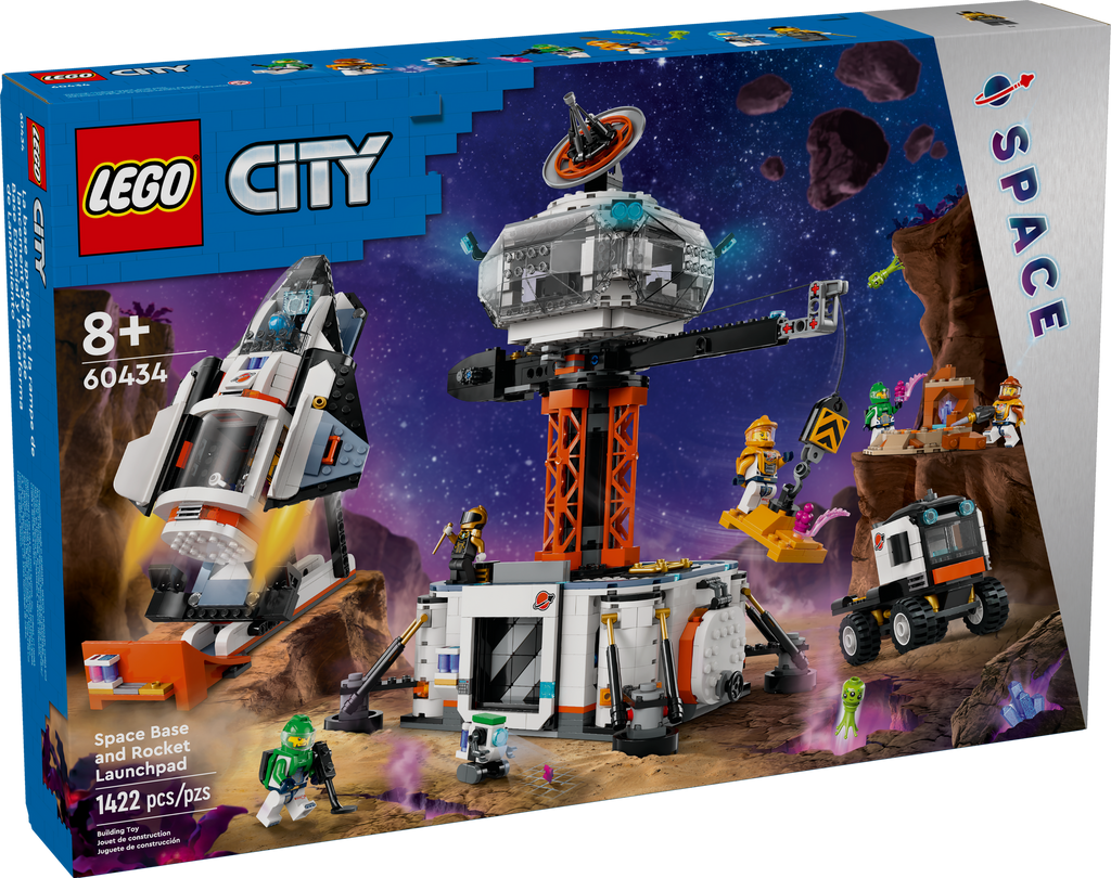 60434 Space Base and Rocket Launchpad product image 2, provided for visual reference and product detail review